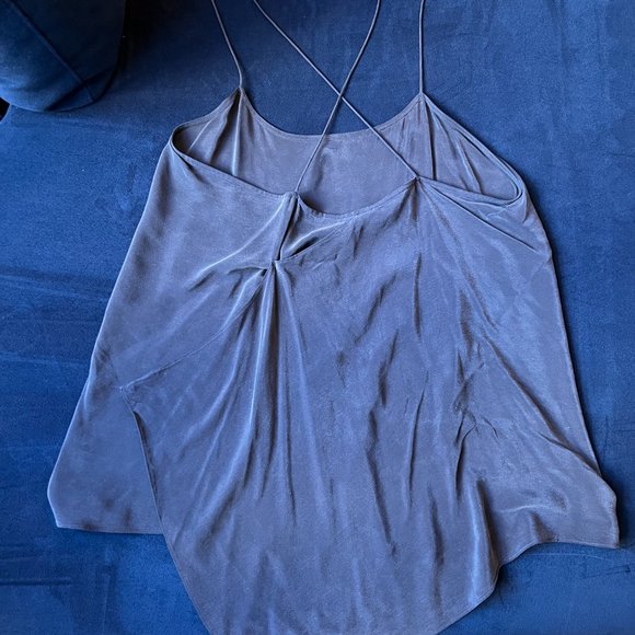 Theory Vanissa Summer Silk Tank Top Slip - Picture 3 of 5